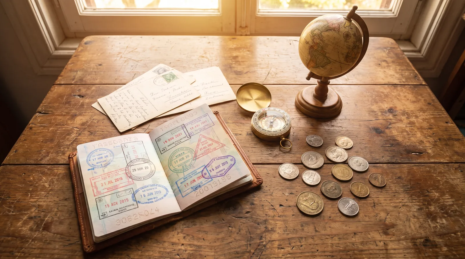 Illustration : Le jeu des pays du monde qui remplit ton passeport